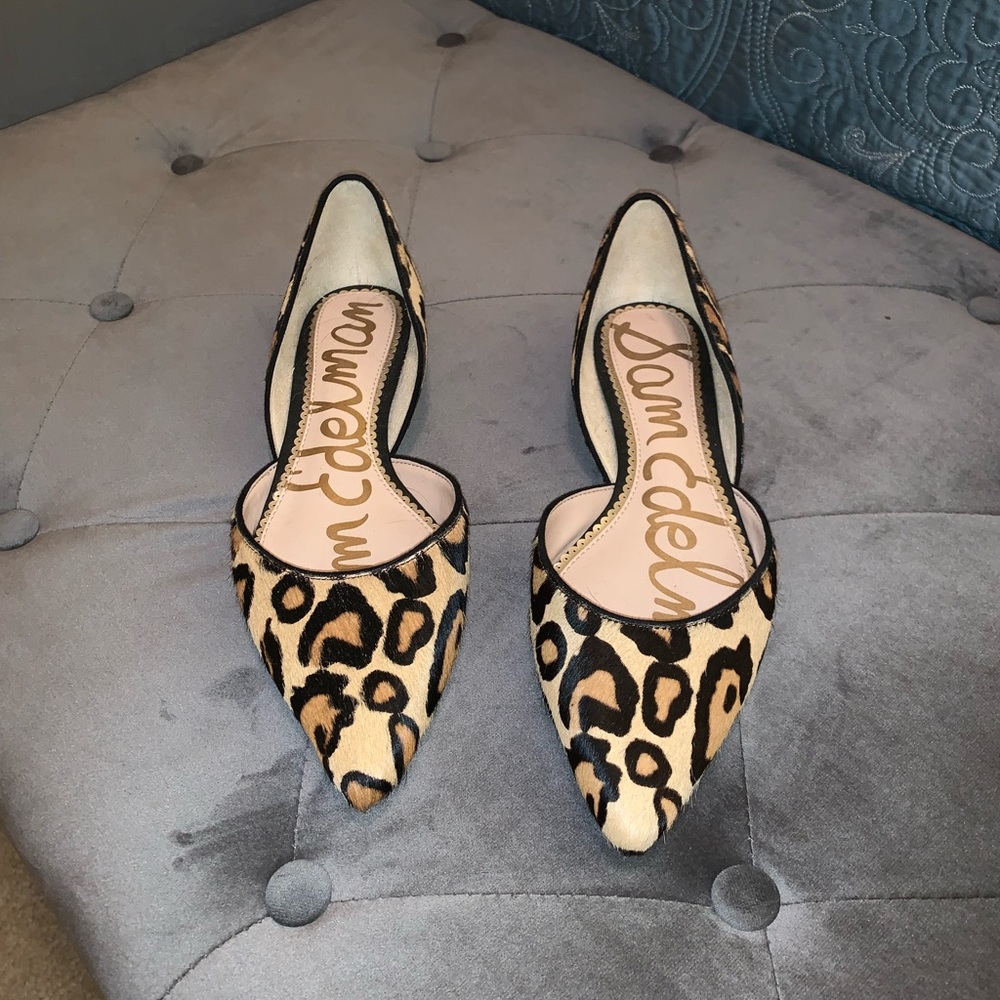 NEW Sam Edelman Leopard Flats - Size 8